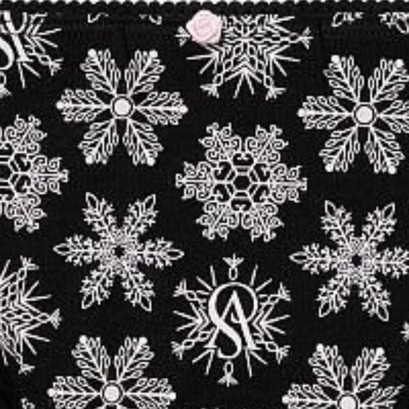 ❄❄❄VS Snowflake 100% Cotton Bikini Panty Christmas Winter Holiday NWT - Picture 14 of 16
